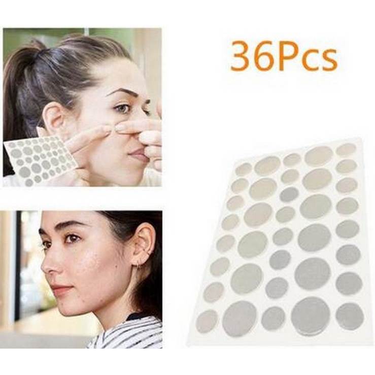 24 Patches 36 partículas de água coloidal acne remendo invisível ...