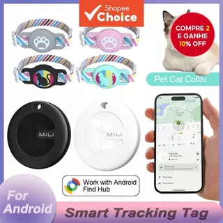 MiLi MiTag Rastreador Inteligente Localizador Bluetooth Para Android Gatos Cães Animais De Estimação Colar À Prova Dwate
