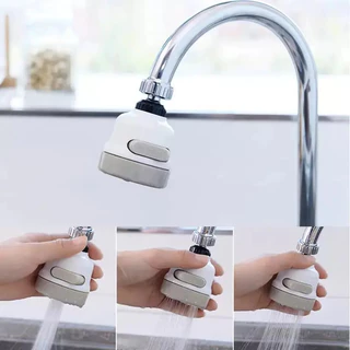 Bico Adaptador de Torneira com 3 Jatos Reguláveis Giratório 360° Cozinha em Oferta na Shopee