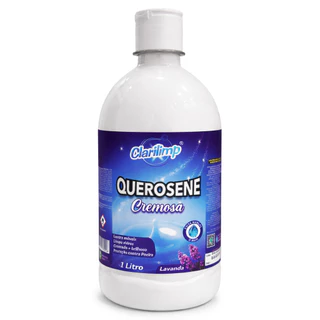 Querosene Cremosa 1l Lavanda Limpa Vidros Móveis Desengordurante Parede Piso Chão Desinfetante em Oferta na Shopee