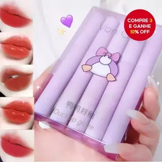 Conjunto De Batom Fosco De Longa Duração 5 Unidades/Caixa Copo Antiaderente À Prova D'água Esmalte Labial Maquiagem Cosm em Oferta na Shopee