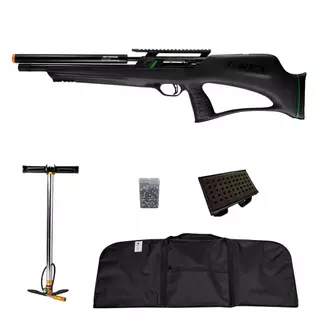 Carabina de Pressão PCP T-Rex Bullpup 5.5mm FXR279 VR Artemis + Capa + Chumbo + Bomba + Porta Chumbo em Oferta na Shopee