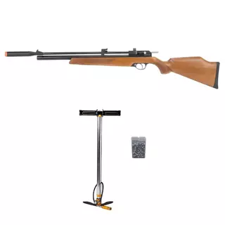 Carabina de Pressão PCP PR900W Madeira G2 5.5mm com Válvula Reguladora - Artemis + Acessórios em Oferta na Shopee