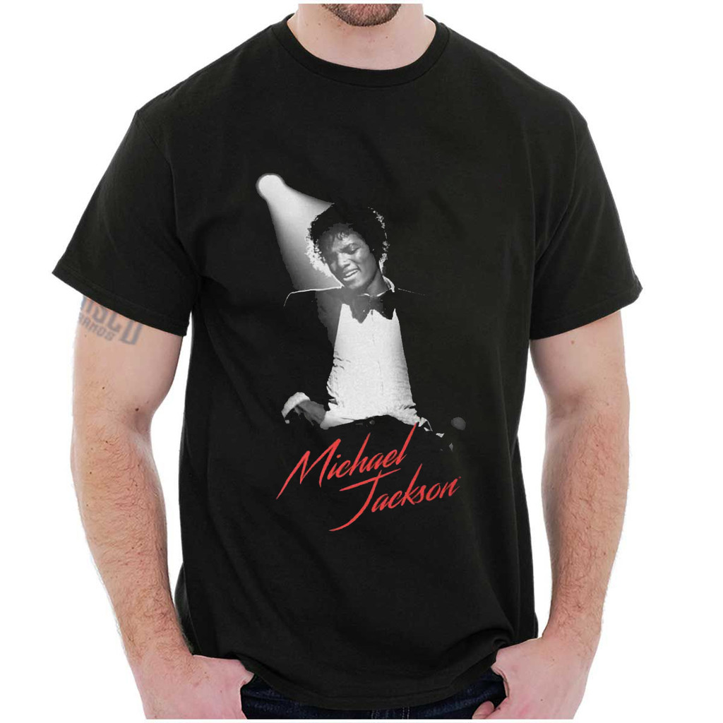 Camisa Michael Jackson Bad World Tour 1988 Camiseta Unissex 100
