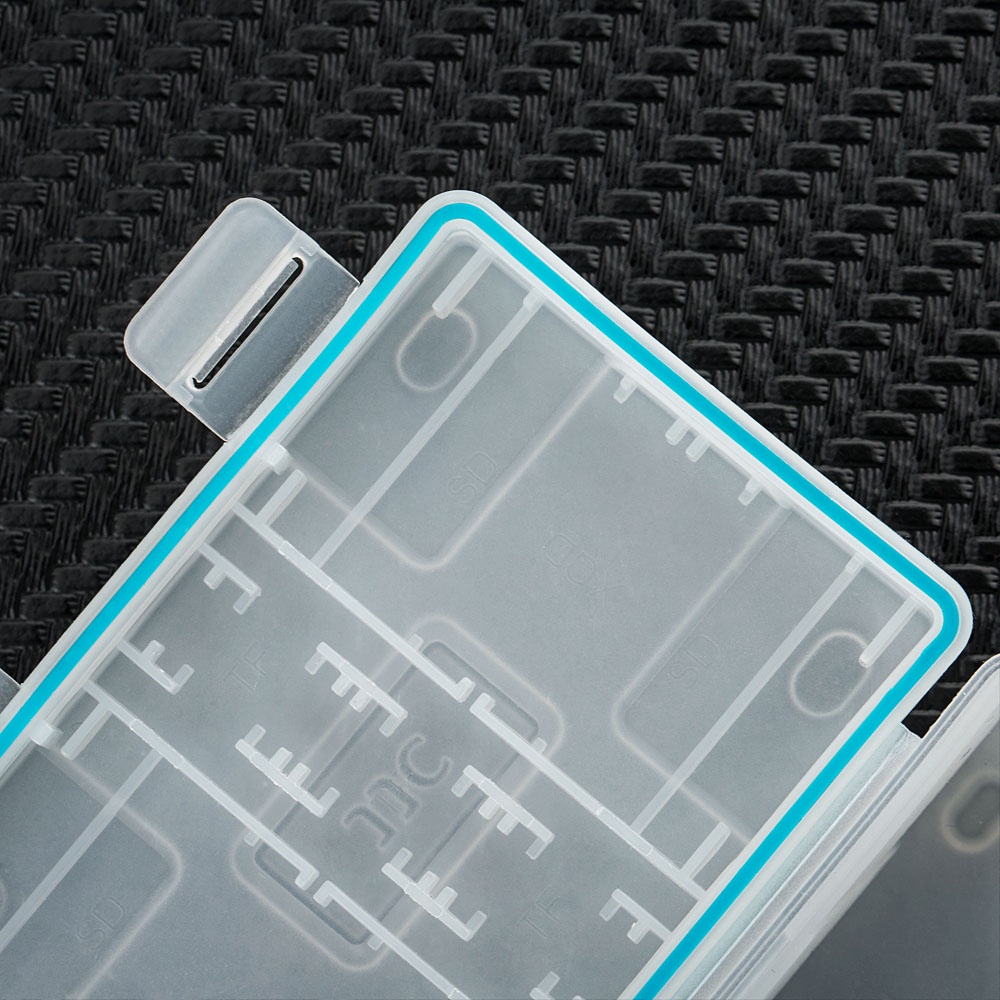 Porta Schede E Batterie Per Fotocamera - Organizer Per 2 SD, 4 Micro SD, 2 XQD E 2 Batterie - Foto 6