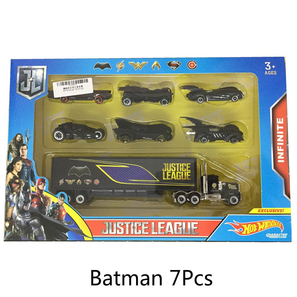 Hot Wheels Brinquedos Do Carro Batman Batmobile / Patrulha / Vingadores /  Liga Da Justiça / Carros Modelo Do Veícu