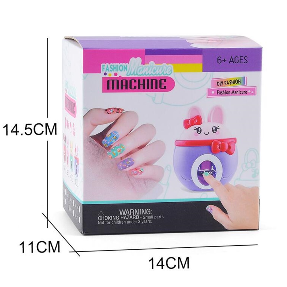 Conjunto de Arte para Unhas para Crianças, Beleza Perfeita, Moda, Jogo de  Simulação, Conjunto de Arte para Unhas, Melhorar a Capacidade, Acessórios  Divertidos para Brinquedos de Maquiagem, : : Beleza