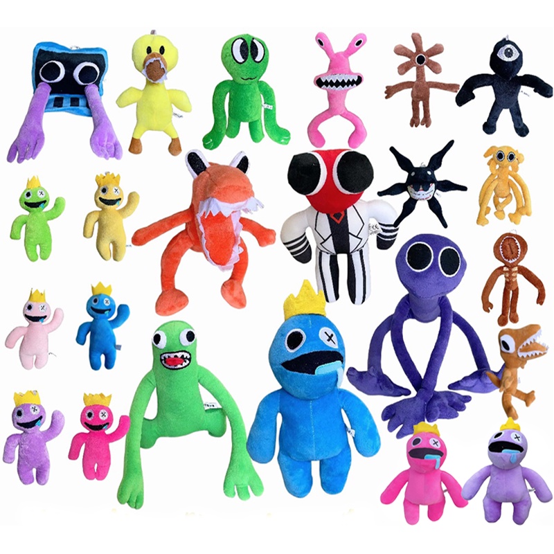 Roblox Rainbow Friends 30cm Jogo De Desenhos Animados Personagem Periférico  Boneco Fofo Monstro Azul Brinquedo Macio - Escorrega o Preço