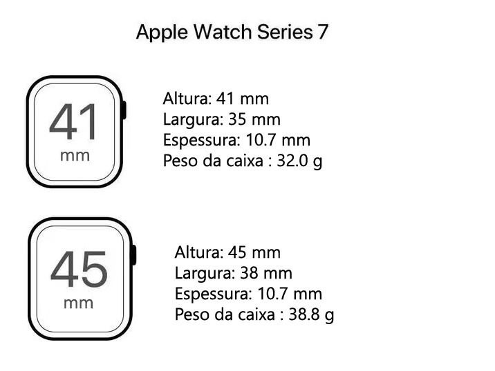 iwatch 7 Apple Relógio S7 Smartwatch Série 7 Fitness Relogio 41mm 45mm ...