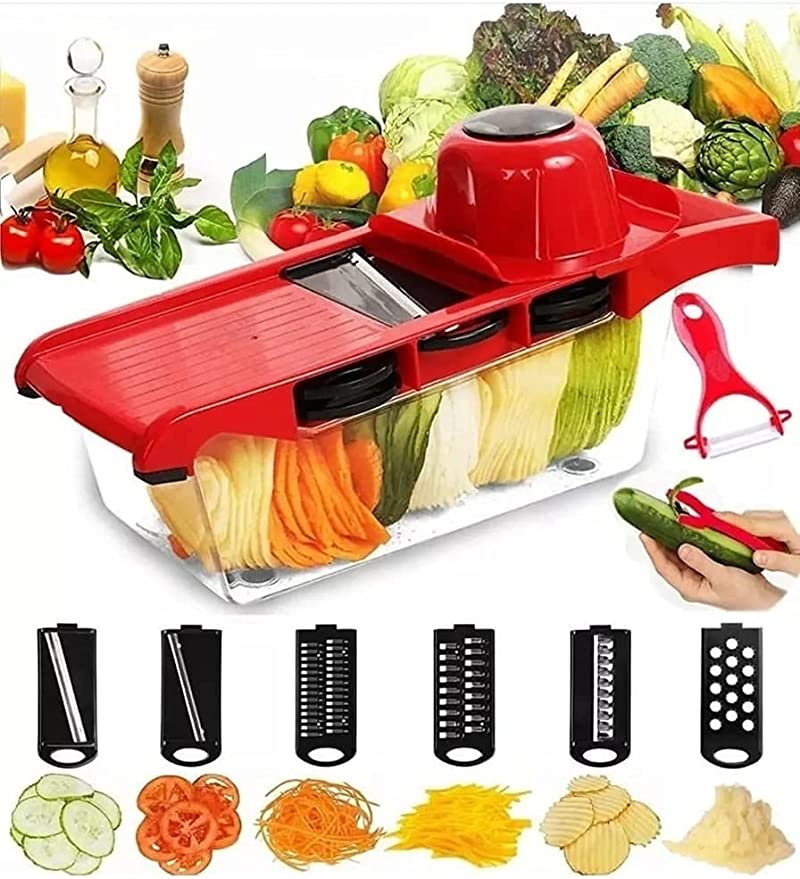 Multi-Purpose Vegetable Slicer Set - Mounteen em 2023  Cortadores de  legumes, Ralador, Dispenser de detergente