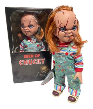 Galeria dos Brinquedos: Boneco Chucky falante do filme Child's Play  (Brinquedo Assassino)