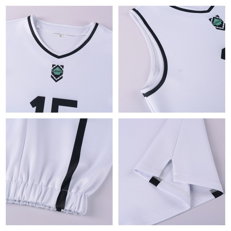 Anime Blue Lock Nagi Seishirou Team Uniformes Brancos Cosplay Traje Bachira  Meguru Peruca Futebol Jersey Roupa Esportiva Chigiri Hyouma - Escorrega o  Preço