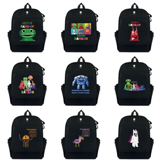 Jogo dos desenhos animados garten de banban escola mochila estudantes de  volta à escola meninos meninas mochila de viagem criança bookbag