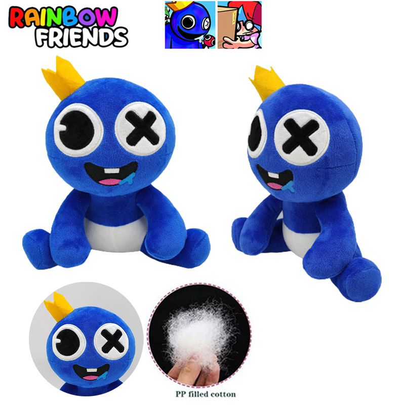 Azul Babão-Blue Rainbow Friends Amigurumi