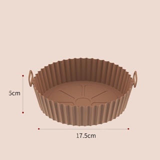 Forro proteção fritadeira de silicone reutilizado para air fryer antiaderente e fácil de limpar desfrute de frituras perfeitas