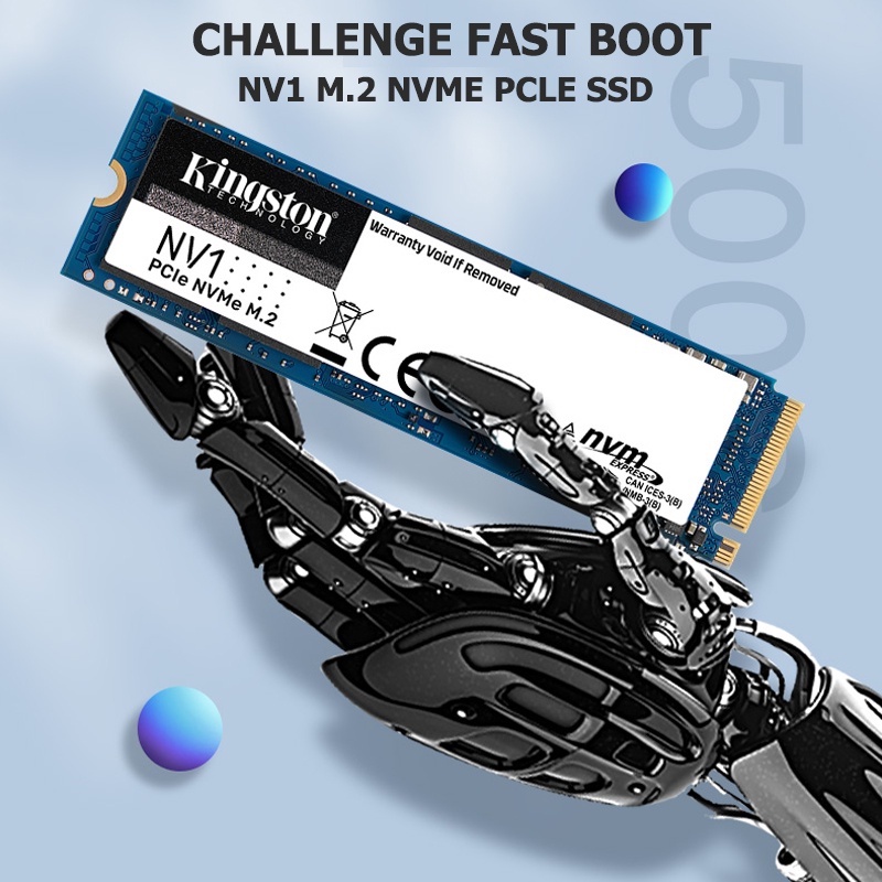 2TB Kingston NV1 M . 2 2280 NVMe SSD PCIe Desempenho Da Unidade De