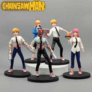 Anime Homem Motosserra Figuras Acrílicas, Makima Power Denji Personagem,  Modelo Stand, Decor de Mesa, Fãs Presente