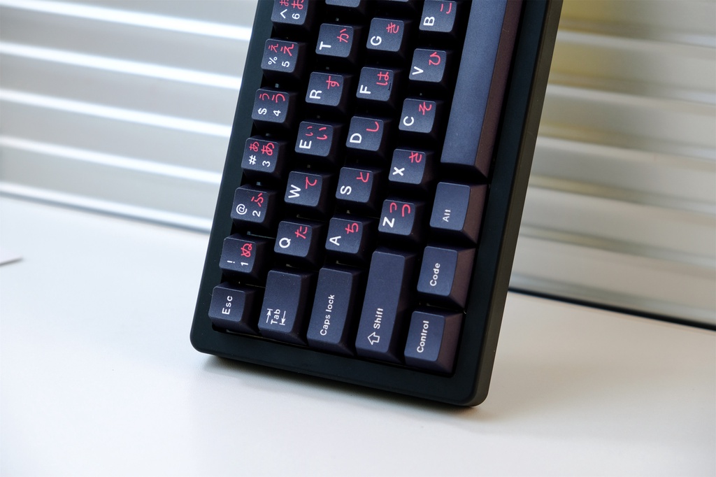 Chaveiro GMK Vermelho Japonês WOB Keycap , 129 Teclas PBT Keycaps