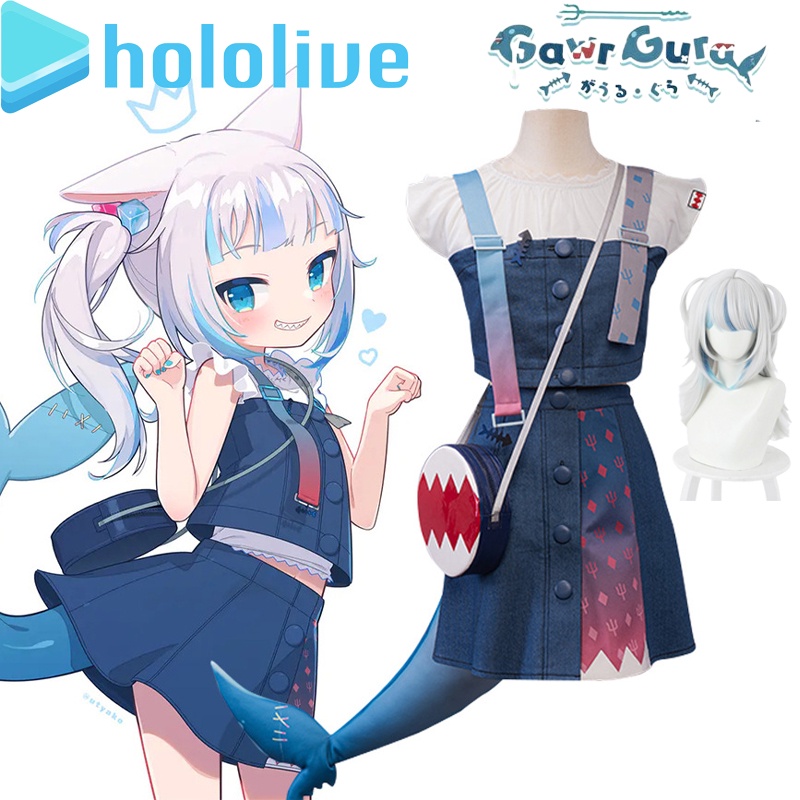 Youtuber Vtuber Hololive English Eng Gawr Gura Apex Predator Shark