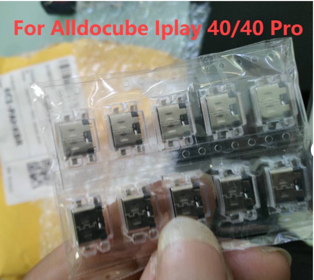 2-20pcs Conector De Tomada De Carregamento Tipo C USB Para Porta Alldocube Iplay 40/40 Pro De Pinos