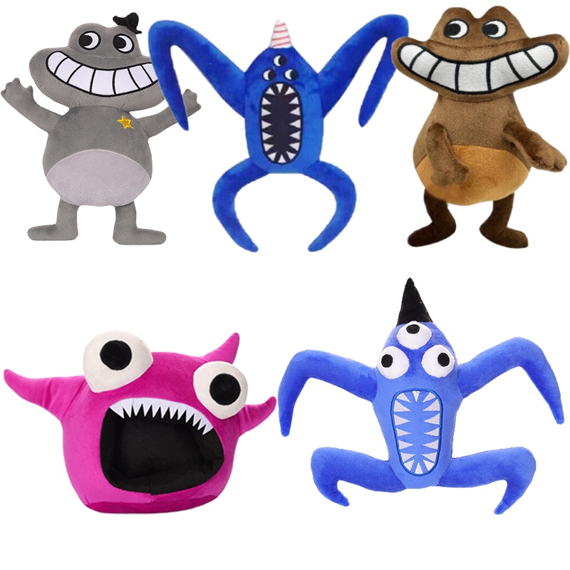Monstro De Terror : Garten Of Banban Plush Toy Sheriff Toadster Caracol Três Olhos Bonecas Recheadas Animal Boneca De Páscoa Decoração De Casa