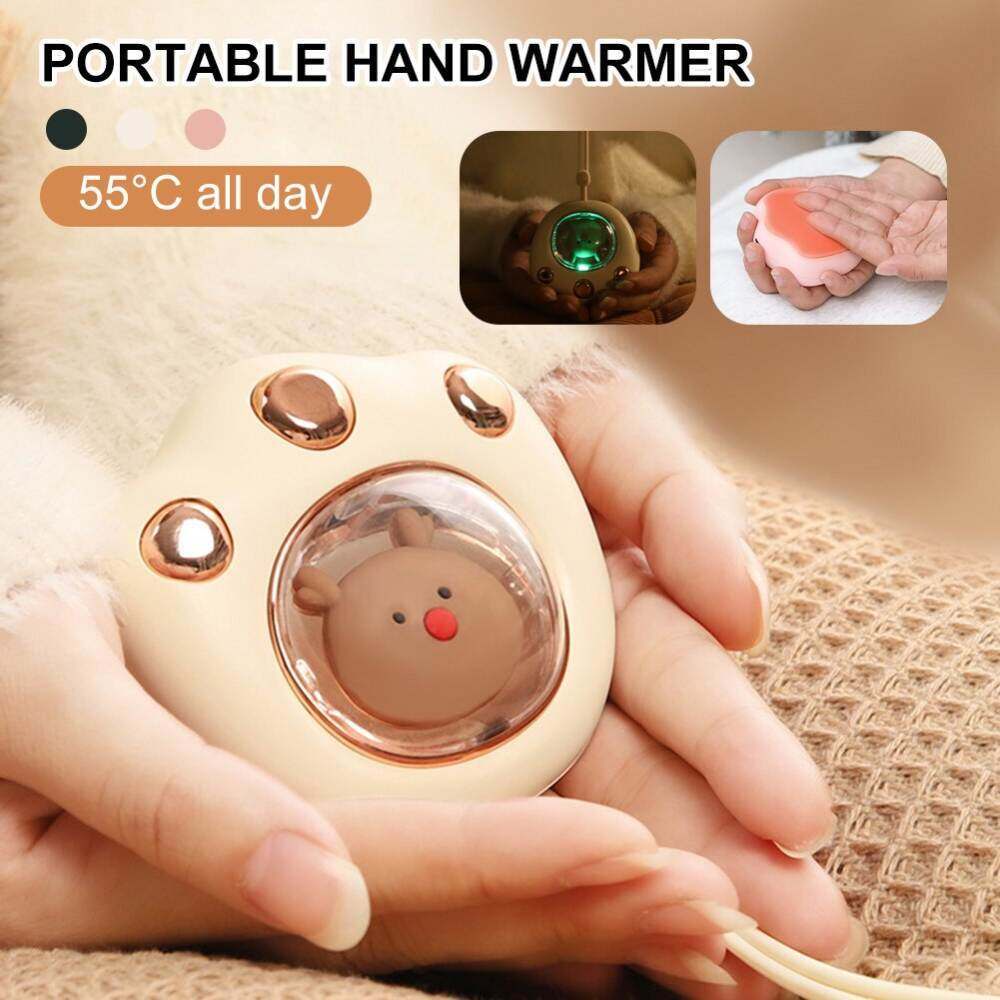 Aquecedor Elétrico Portátil De Garra De Gato Fofo USB Mini De Inverno Para Casa Exterior