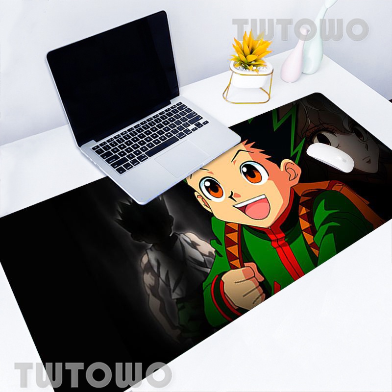 Quadro Metalizado Gon e Killua hunter x hunter Anime Placa Decorativa