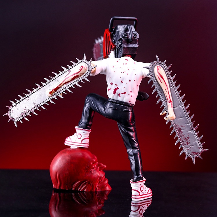 17cm boneco chainsaw man Anime Figura De Homem-Motosserra/Boneca pochita