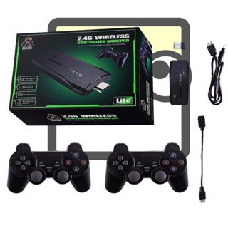 Vídeo Game 4k Console Com 10000 Jogos Retrô e 2 Controles
