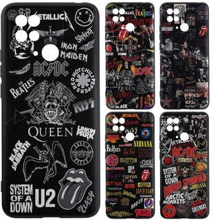 Capa De Silicone Macio TPU Para Samsung Galaxy A10S A10S A20 A30 A12 A32 A11 A30S S20 FE A22 4G HipHop Rock Band