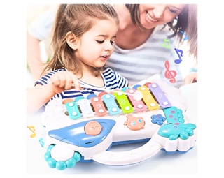 Teclado Piano Musical Bebê Criança Brinquedo Infantil