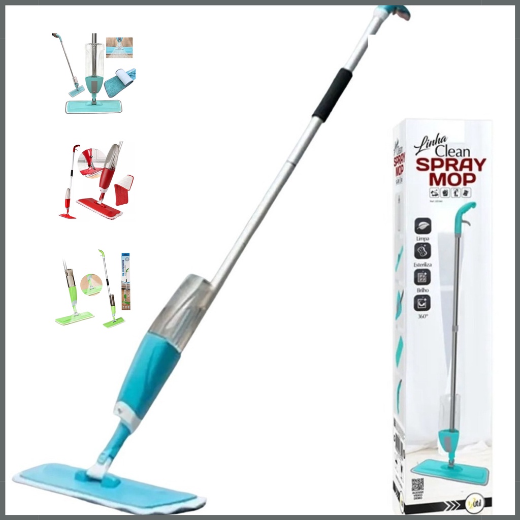 Water Spray Mop Mob Spray Limpeza Mop Lava E Seca - China Mop and Spray Mop  price