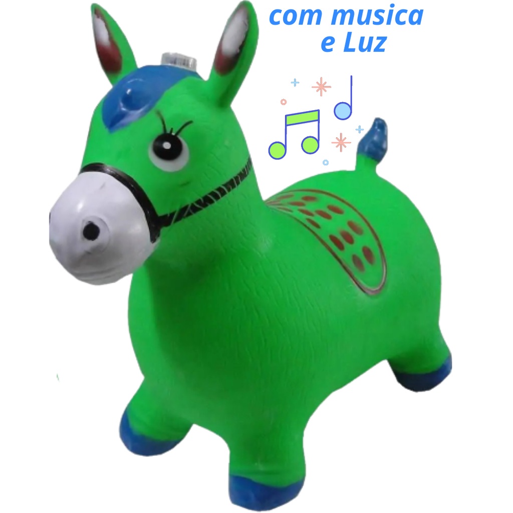 Brinquedo Infantil Cavalinho Upa Upa com Som e Luzes | Shopee Brasil