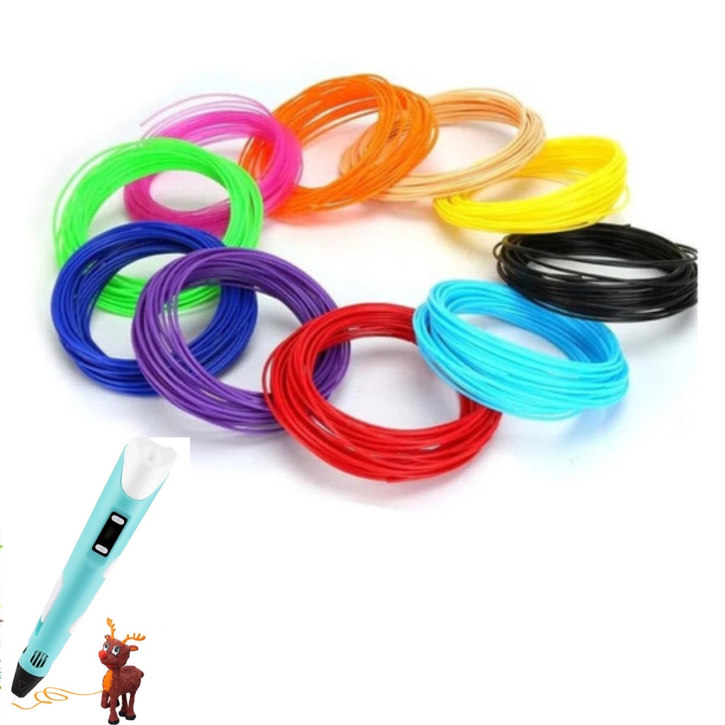 Refil Para Caneta 3D: Filamento de Alta Qualidade! | Shopee Brasil
