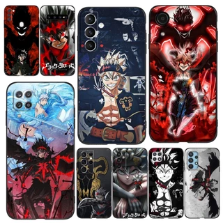 Estojo Para Samsung Galaxy A04 4G A14 A34 A54 5G Capa De Silicone Macia Telefone tpu Anime Black Clover