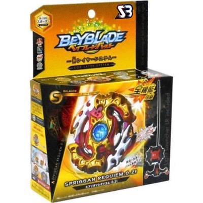 B-X toupie burst beyblade girando topo sparking com lançador B-48