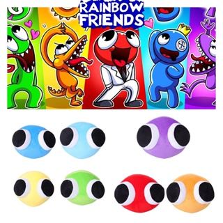 Rainbow Friends Brinquedo de pelúcia infantil, jogo de desenhos