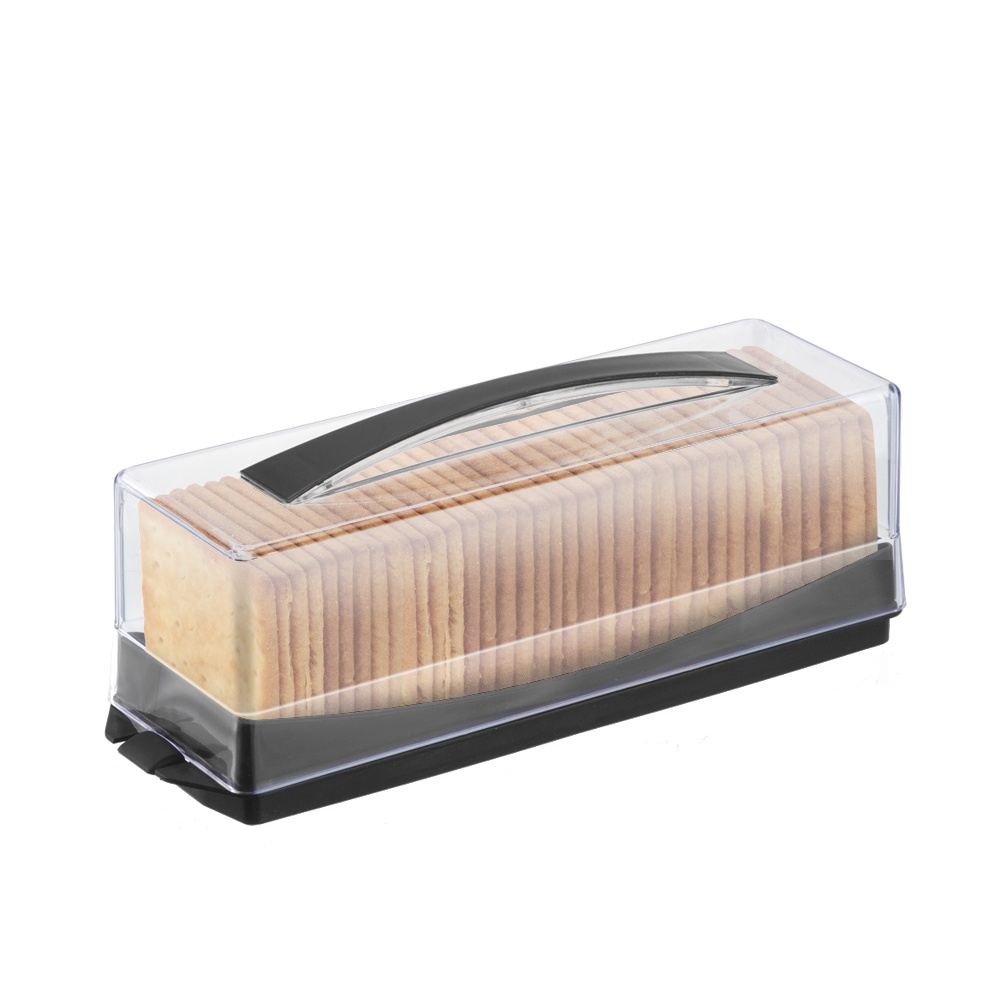 Porta Bolachas Biscoitos E Torradas Acrilico Plastico Organizadora