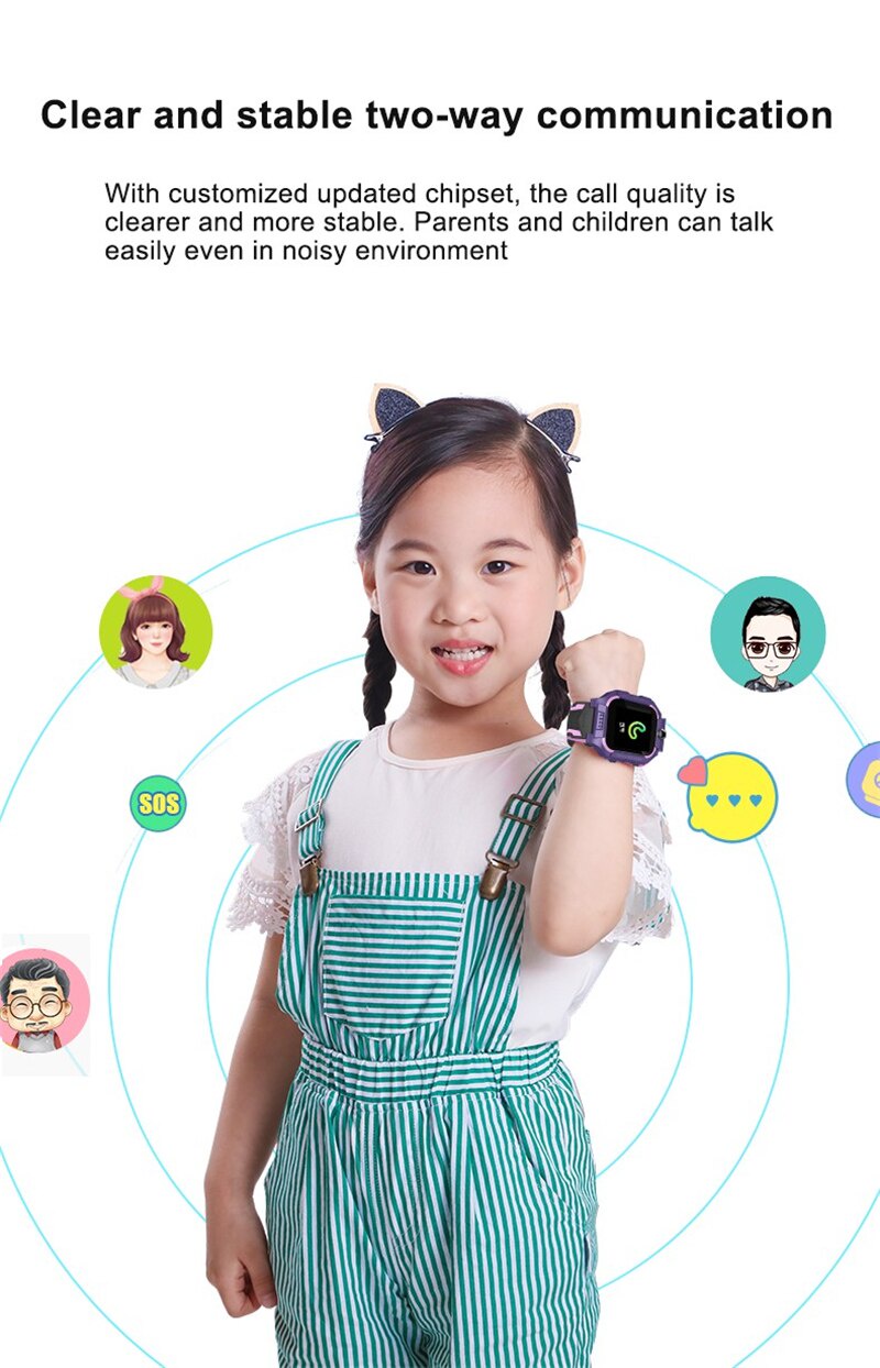 Novo Q19 Kids Smart Watch LBS Posição Telefone Bebê 2G Camera SOS ...