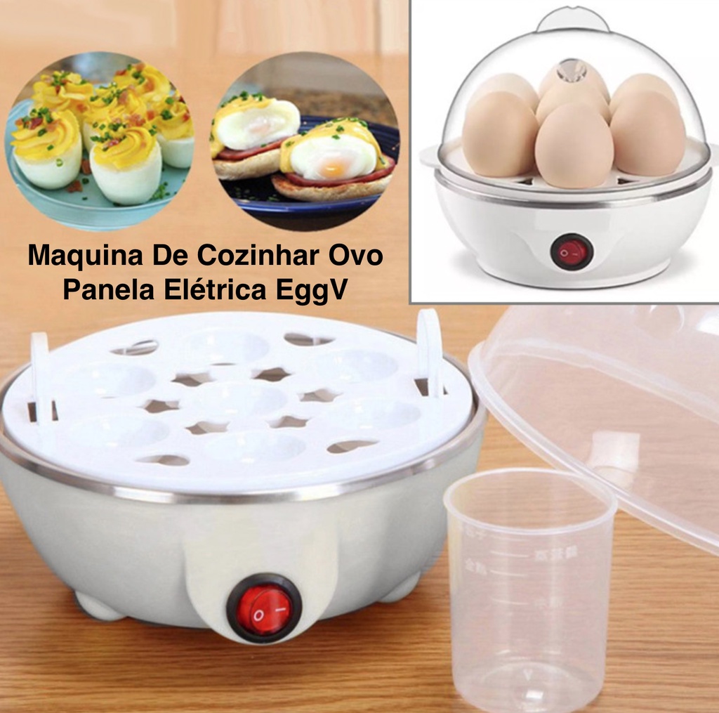 Maquina Eletrica De Cozinhar Ovo a Vapor 110V Panela Portatil | Shopee ...