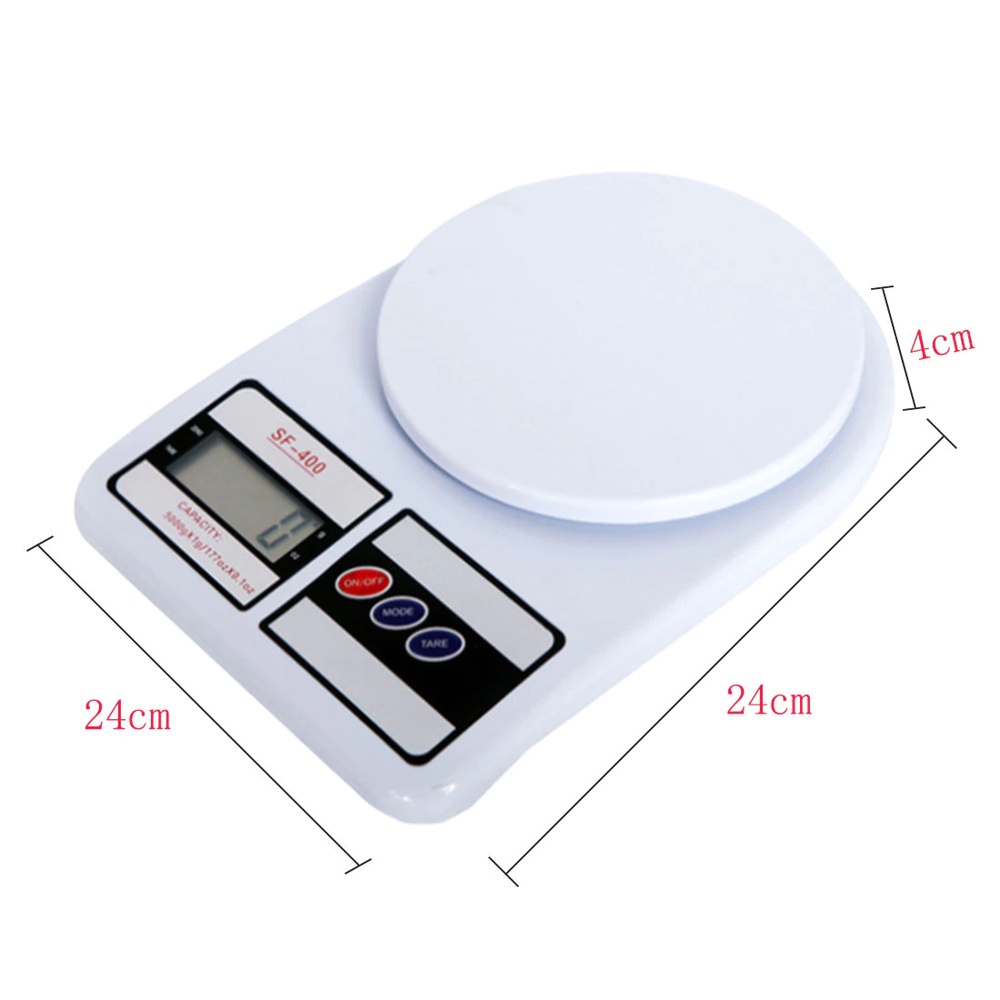 balança cozinha digital branca 1kg alimentos | Shopee Brasil
