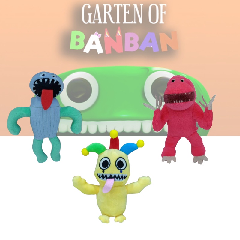 pelúcia Garden of Banban – boneco pelúcia 28 cm dinossauro Banb-an