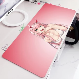 Darling In The Franxx MouseMat Acessórios Para Jogos Zero Two Carpet Gamer Completo Varmilo Teclado Tapete De Mesa tapis souris Mousepad