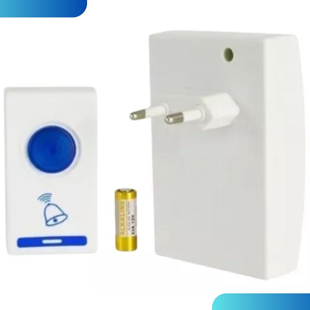 Campainha Residencial De Tomada Wireless Sem Fio Resistente A Água ...