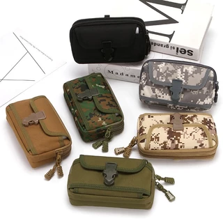Bolsa Militar De Camuflagem Molle Pouch Tática De Cintura Pacote De Carteira Exterior Utilitária EDC Para De Caça Telefônica De 6,5'.