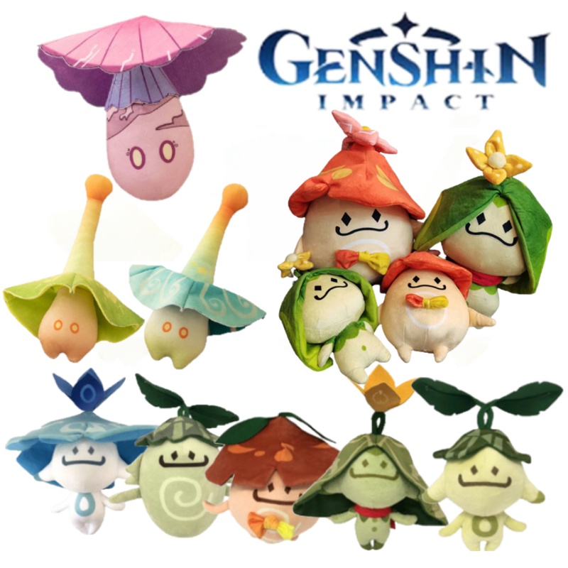 Jogo De 30cm Genshin Impacto Aranara Plush Toy Cartoon Flutuante Desenho De Desenhos Animados Purple Blue Green Doll Kid Aduly Fans Aniversário