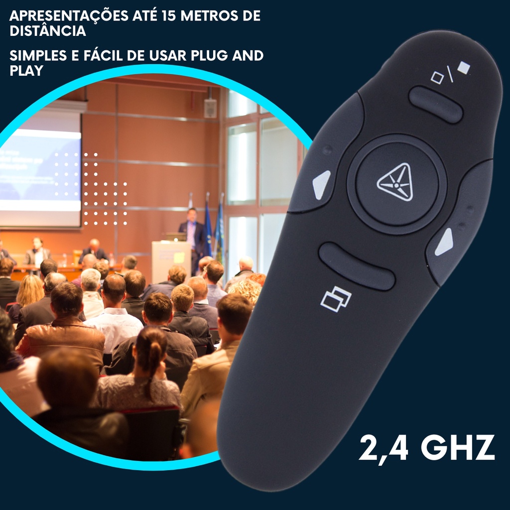 Caneta laser Apresentador slides com Versatilidade nas apresentações ...