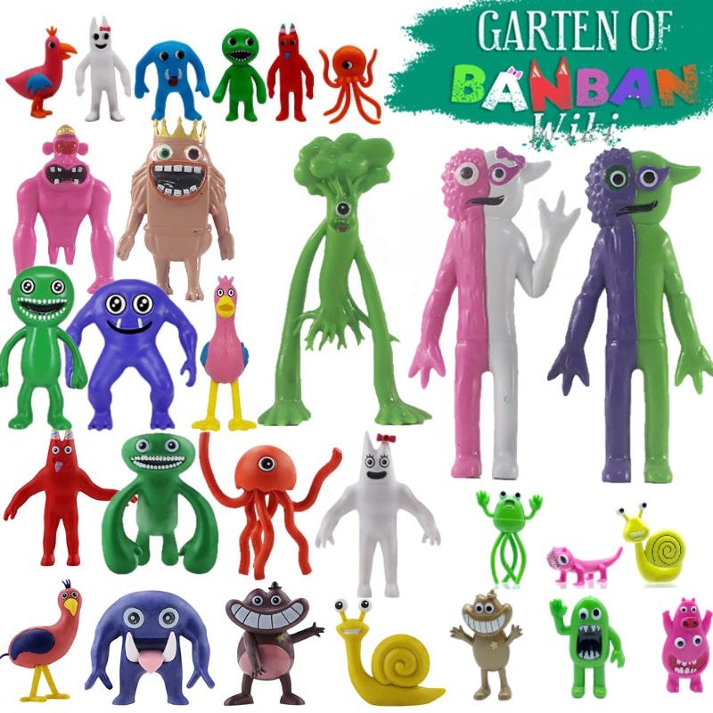 6/12pcs Anime Game Garden Of Banban Action Figure Cute Toys For Fans Gift  Animal Figure Adult And Kids Home Decor