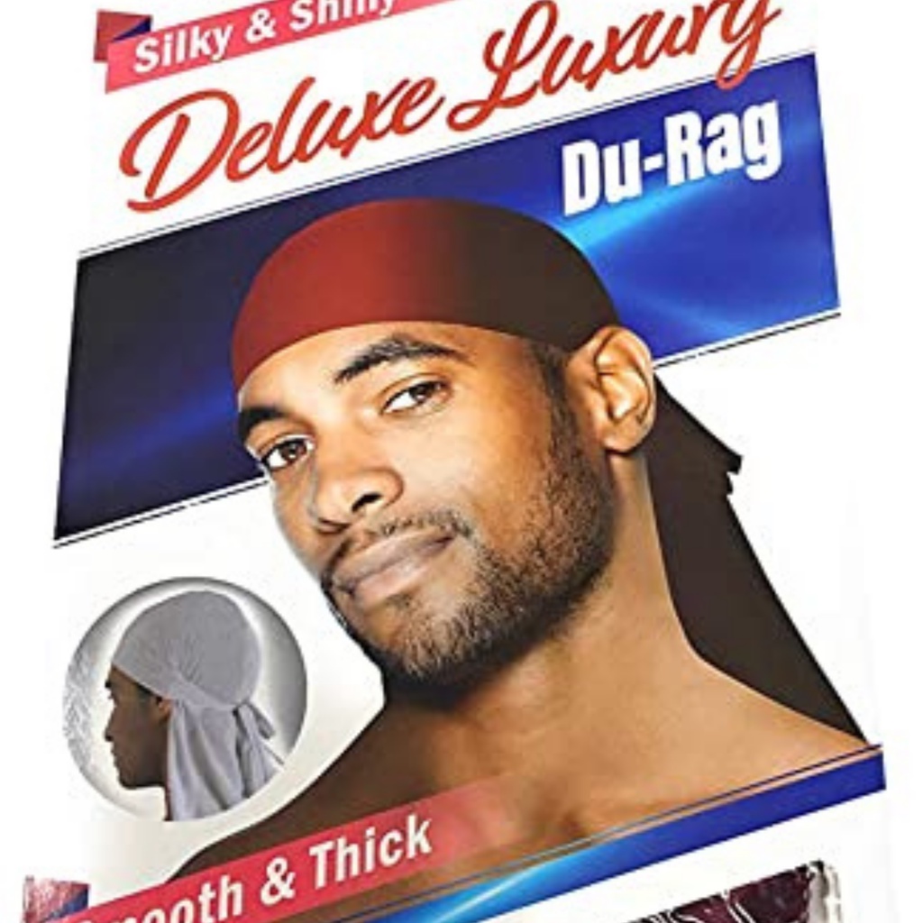 Durag Wave 360 Correria Kit Com 3 Cores Azul Branca E Preta