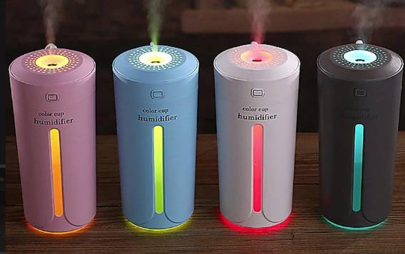 Umidificador Colorido de Ambiente: Color Cup Humidifier | Shopee Brasil